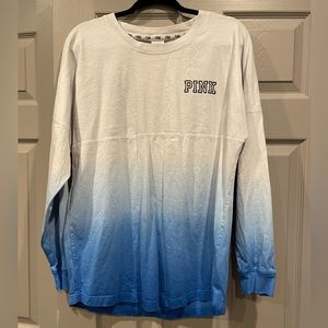 Blue Ombré Long Sleeve Spirit Jersey